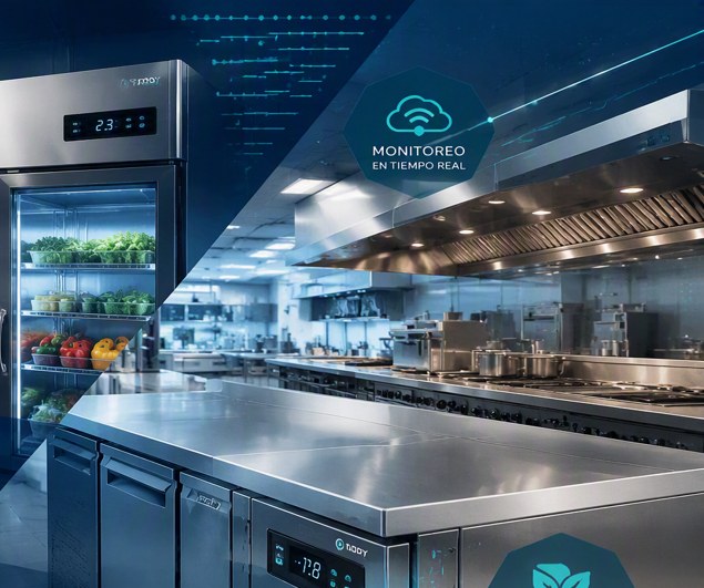 Equipos de refrigeracion comercial monitoreados con Taidy-Connect